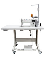 142G E Series Single Needle Integrated Lockstitch Industrial Sewing Machine with Table