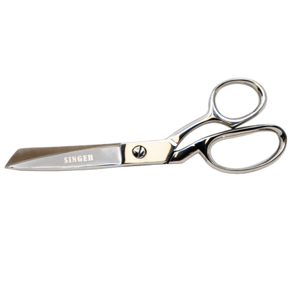 Singer Sewing 8 Inch Stainless Steel Bent Shear Scissors Closed